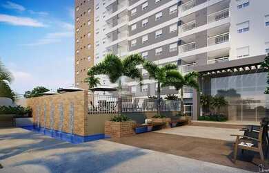 Imagem: O apartamento possui 2 Dormitórios, 2 Banheiros, 55m² de Área