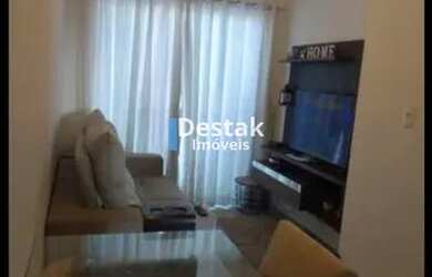 Imagem: O apartamento possui 2 Dormitórios, 1 Banheiro, 1 Vaga na garagem