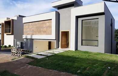 Imagem: A casa em condomínio possui 3 Dormitórios, 5 Banheiros, 5