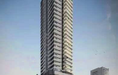 Imagem: O studio possui 1 Dormitório, 1 Banheiro, 23m² de Área e