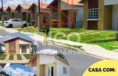 Imagem: A casa em condomínio possui 2 Dormitórios, 1 Banheiro, 2 Vagas