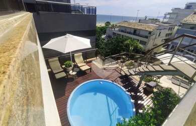 Imagem: O apartamento na cobertura possui 5 Dormitórios, 5 Banheiros