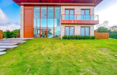 Imagem: A casa em condomínio possui 5 Dormitórios, 5 Banheiros, 4