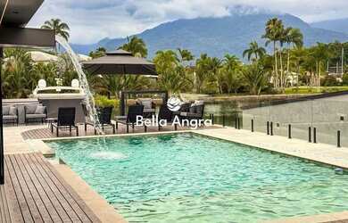 Imagem 3: CASA DE CANAL REFORMADA COM 3 VAGAS NÁUTICAS NO PORTO BRACUHY O NOVO ALTO PADRÃO DE ANGRA