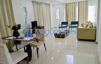 Imagem 3: Casa Duplex de Luxo em Condomínio Alphaville Litoral Norte I - 5 Quartos, 4 Suítes, Mobili