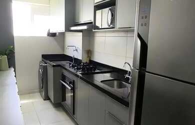 Imagem: O apartamento possui 2 Dormitórios, 2 Banheiros, 1 Vaga na