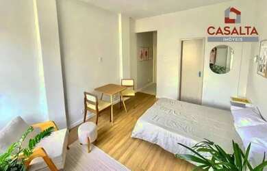 Imagem: O apartamento possui 1 Dormitório, 1 Banheiro, 22m² de Área