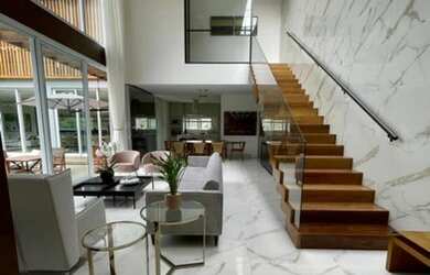 Imagem: A casa em condomínio possui 3 Dormitórios, 5 Banheiros, 4