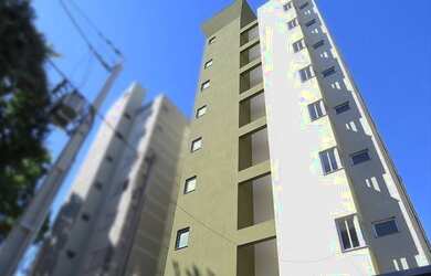 Imagem: A kitnet possui 1 Dormitório, 1 Banheiro, 1 Vaga na garagem