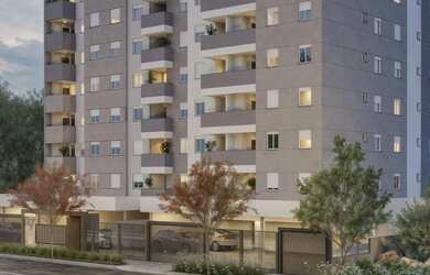 Imagem: O apartamento possui 3 Dormitórios, 1 Banheiro, 1 Vaga na garagem