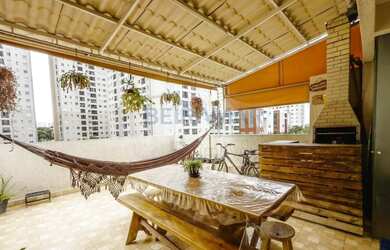 Imagem 2: Cobertura Reformada com 3 Quartos, Suíte, Área Gourmet e Excelente Acabamento...