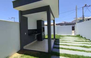 Imagem 6: Casa Linear. Churrasqueira, 1 Banheiroe3 Dormitórios