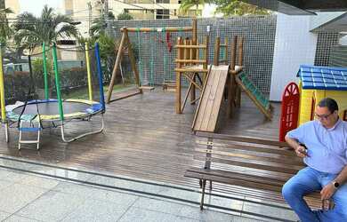 Imagem 9: Jean Charles/Boa Viagem Andar alto, vista-mar, primeiro jardim, 4 qts,...