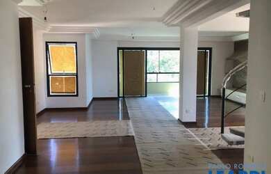 Imagem: O apartamento na cobertura possui 3 Dormitórios, 5 Banheiros