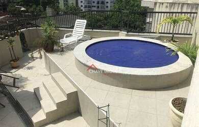 Imagem: O apartamento na cobertura possui 3 Dormitórios, 3 Banheiros