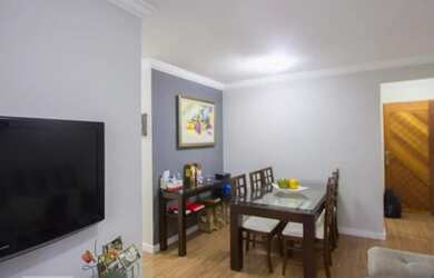 Imagem: O apartamento possui 3 Dormitórios, 1 Banheiro, 1 Vaga na garagem