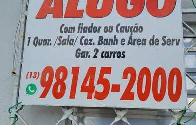 Imagem: A casa possui 1 Dormitório, 1 Banheiro, 2 Vagas na garagem