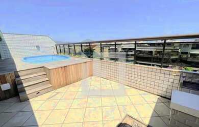 Imagem: O apartamento na cobertura possui 4 Dormitórios, 5 Banheiros