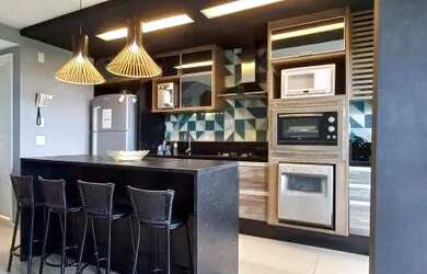 Imagem: O apartamento na cobertura possui 3 Dormitórios, 3 Banheiros