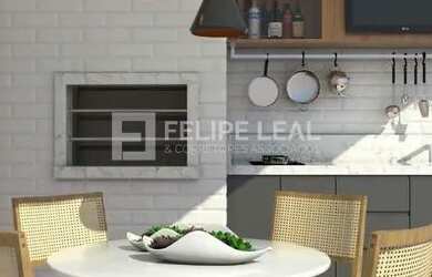 Imagem: O apartamento possui 2 Dormitórios, 1 Banheiro, 2 Vagas na