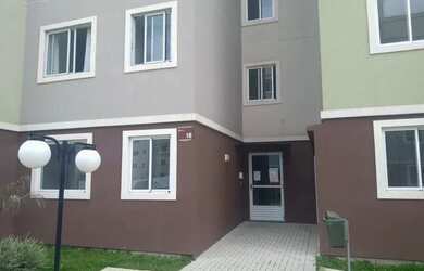 Imagem: O apartamento possui 1 Dormitório, 1 Banheiro, 1 Vaga na garagem