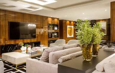 Imagem: O apartamento possui 3 Dormitórios, 4 Banheiros, 410m² de