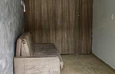 Imagem: A kitnet possui 1 Dormitório, 1 Banheiro, 1 Vaga na garagem