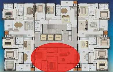 Imagem 3: Apartamento em Itapema 1 suíte 1 dormitório