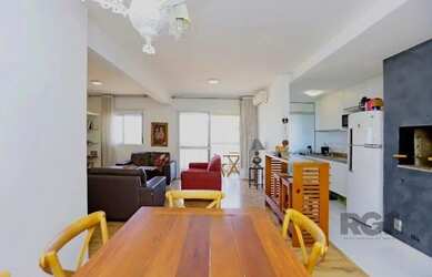 Imagem 5: Vista por do sol Guaiba. Piscina, Churrasqueira, Imóvel mobiliadoeAr-condicionado