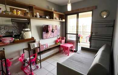 Imagem: O apartamento possui 2 Dormitórios, 2 Banheiros, 1 Vaga na