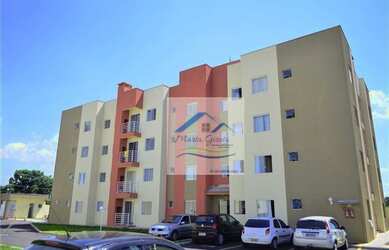 Imagem: O apartamento possui 2 Dormitórios, 1 Banheiro, 1 Vaga na garagem