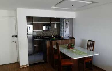 Imagem: O apartamento possui 3 Dormitórios, 2 Banheiros, 2 Vagas na