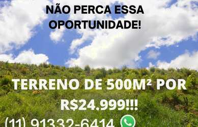 Imagem: O terreno possui 500m² de Área e está localizado em Jardim