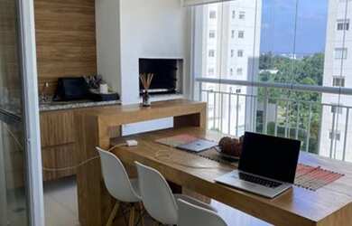 Imagem: O apartamento possui 3 Dormitórios, 4 Banheiros, 2 Vagas na