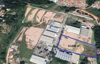 Imagem: O terreno possui 15346m² de Área e está localizado em Louveira