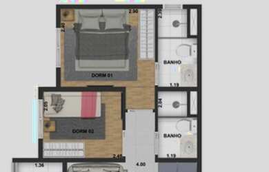 Imagem 13: Apartamento para venda possui 43 metros quadrados com 2 quartos em Tatuapé...