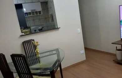 Imagem: O apartamento possui 2 Dormitórios, 1 Banheiro, 1 Vaga na garagem