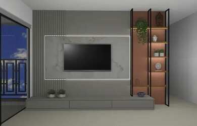 Imagem: O apartamento possui 3 Dormitórios, 3 Banheiros, 3 Vagas na