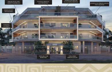 Imagem: O apartamento na cobertura possui 3 Dormitórios, 2 Banheiros