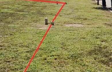 Imagem: O terreno possui 600m² de Área e está localizado em Terras