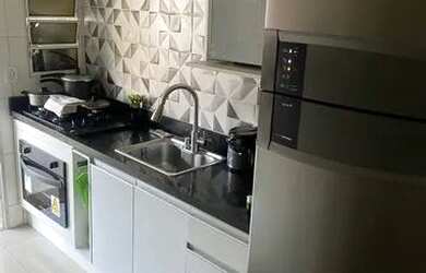 Imagem: A casa em condomínio possui 2 Dormitórios, 1 Banheiro, 2 Vagas