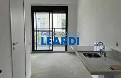 Imagem: O apartamento possui 1 Dormitório, 1 Banheiro, 26m² de Área