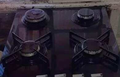Imagem 2: Fogão Cooktop Semi Novo. Imóvel novo