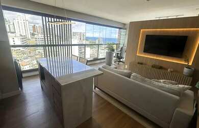 Imagem 2: APARTAMENTO BARRA QUARTO E SALA 1/4, VISTA MAR, NASCENTE, PORTEIRA FECHADA