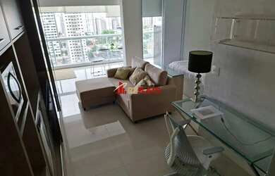 Imagem: O studio possui 1 Dormitório, 1 Banheiro, 1 Vaga na garagem