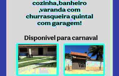 Imagem: A casa possui 1 Dormitório, 1 Banheiro, 2 Vagas na garagem
