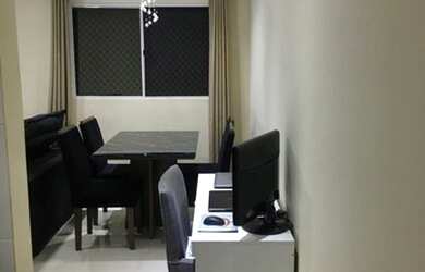 Imagem: O apartamento possui 2 Dormitórios, 1 Banheiro, 2 Vagas na