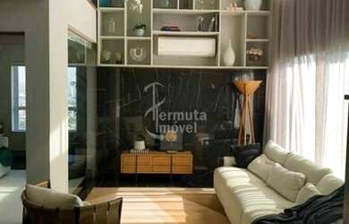 Imagem: O apartamento na cobertura possui 3 Dormitórios, 5 Banheiros