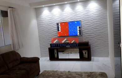 Imagem: A casa possui 4 Dormitórios, 3 Banheiros, 3 Vagas na garagem