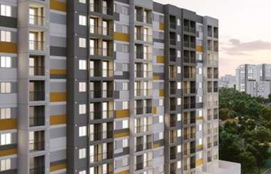 Imagem: O apartamento possui 2 Dormitórios, 2 Banheiros, 1 Vaga na